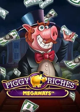 Porquinhos milionários com Megaways - rodadas grátis e multiplicadores crescentes.