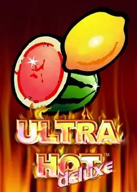 Frutas ardentes em versão deluxe - slot quente com símbolos flamejantes.